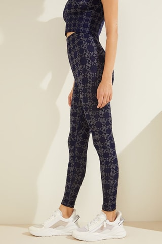 Legging taille haute Della - Bleu marine