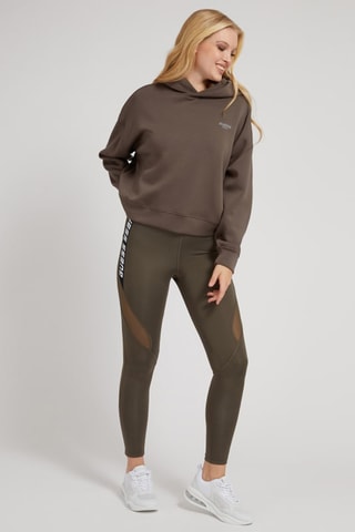 Legging taille haute Angelica - Marron