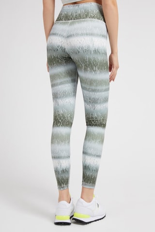 Legging taille haute Corrine - Kaki et blanc