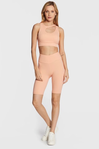 Cycliste taille haute Evalyn - Saumon