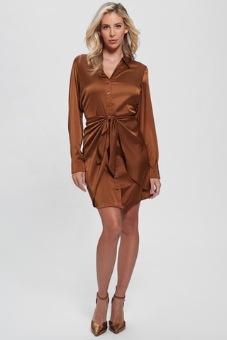 Robe chemise Alya - Camel