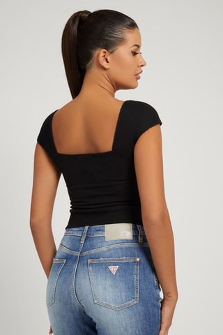 Top Valeriana - Noir