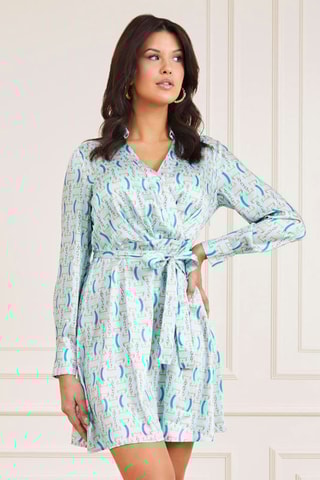 Robe patineuse Golden - Vert clair