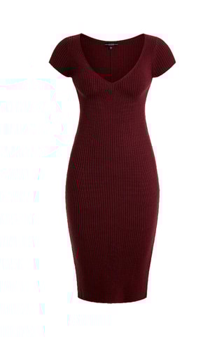 Robe pull Lynx - Bordeaux