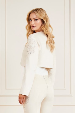 Veste courte Lorraine - Ivoire