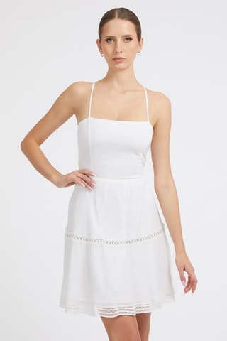 Robe patineuse Safa - Blanc