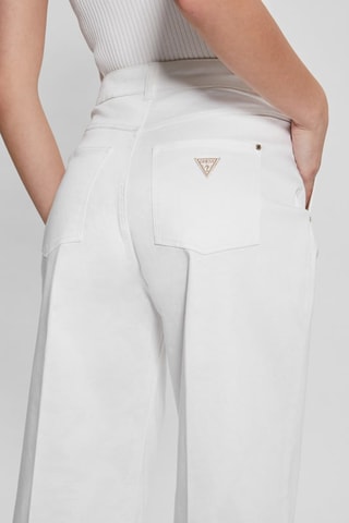 Jean wide legs taille haute Darma - Blanc