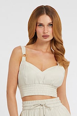 Crop top Emma - Beige