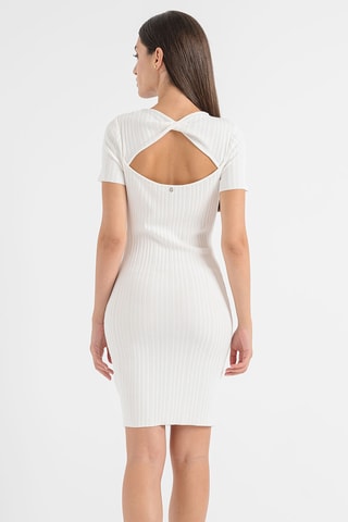 Robe fourreau Anne - Blanc