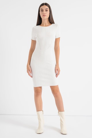 Robe fourreau Anne - Blanc