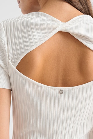 Robe fourreau Anne - Blanc