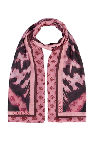 Echarpe - Rose et noir