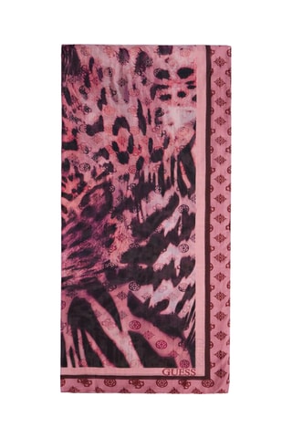 Echarpe - Rose et noir