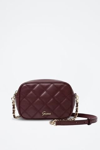 Sac bandoulière en cuir Pilla - Bordeaux