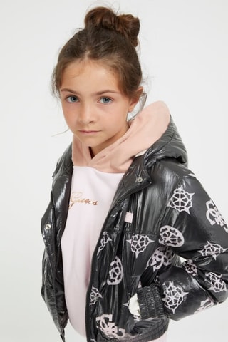 Doudoune à capuche - Noir