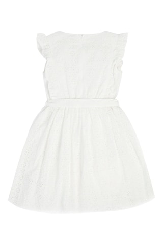 Robe en broderie anglaise - Blanc