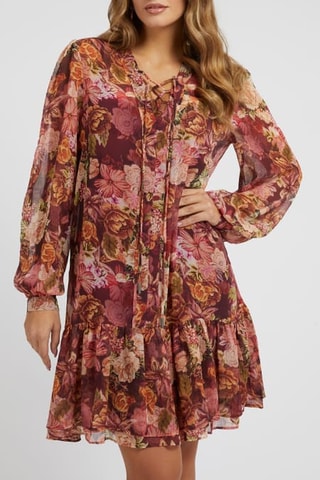 Robe trapèze - Marron