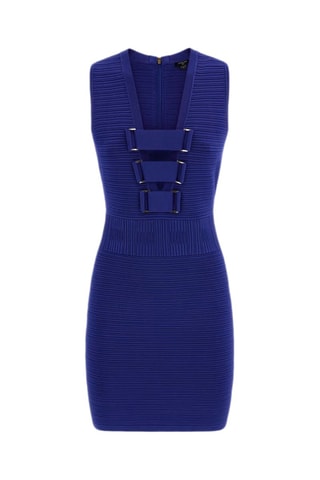 Robe fourreau - Bleu marine