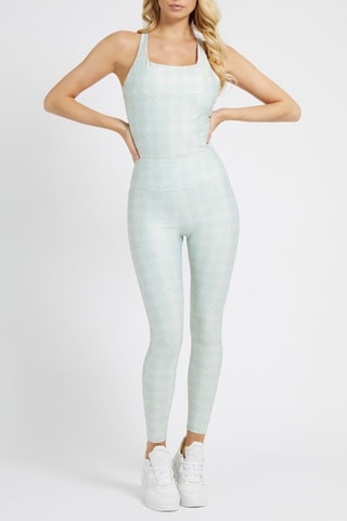 Legging taille haute - Vert d’eau