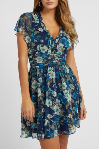 Robe patineuse - Bleu marine