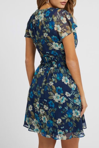 Robe patineuse - Bleu marine