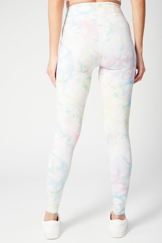 Legging tie and dye - Blanc et rose