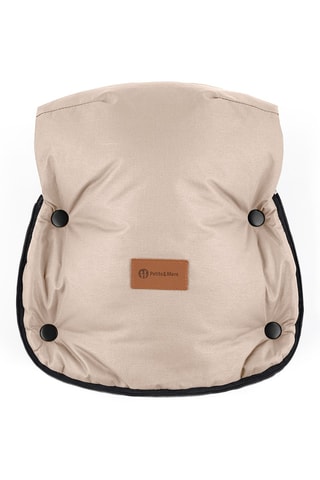 Moufles de poussette fourrées Furry - Crème