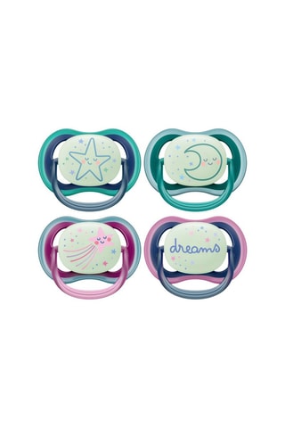 2 sucettes Mix Deco Nuit Ultra Air - 6 à 18 mois - Modèle aléatoire