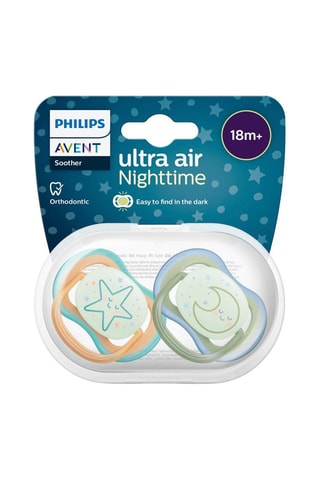 2 Fopspenen Deco Nuit Ultra Air - Vanaf 18 maand