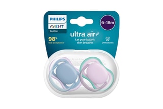 2 sucettes Non Déco Ultra Air - De 6 à 18 mois - Modèle aléatoire