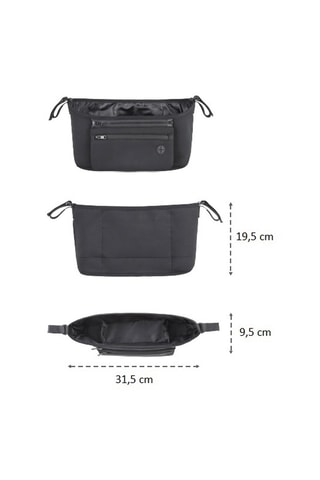 Organisateur de poussette Pocket Zip - Noir