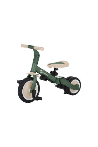 Tricycle multifonctionnel 5-en-1 Turbo - Vert - De 18 mois à 5 ans - Jusqu'à 25 kg - Hauteur selle 31 à 37 cm