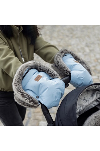 Moufles - Gris clair