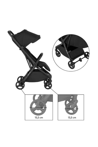 Poussette Flip Forever - Noir - Dès la naissance - Jusqu’à 22 kg