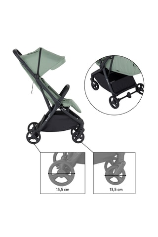 Poussette Flip Matcha - Vert olive - Dès la naissance - Jusqu’à 22 kg