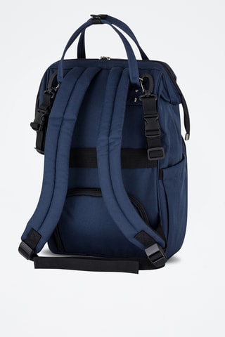 Sac à dos à langer - Bleu marine et noir