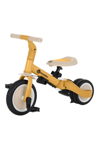 Tricycle multifonction - Jaune et écru - Dès 18 mois - Jusqu'à 25 kg