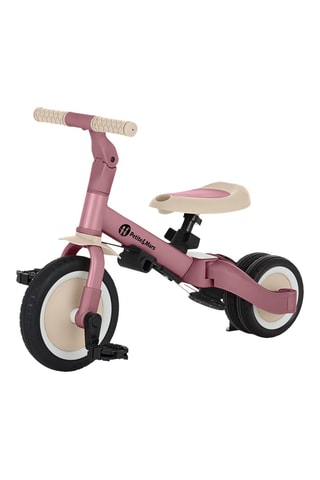 Tricycle multifonction - Rose et écru - Dès 18 mois - Jusqu'à 25 kg