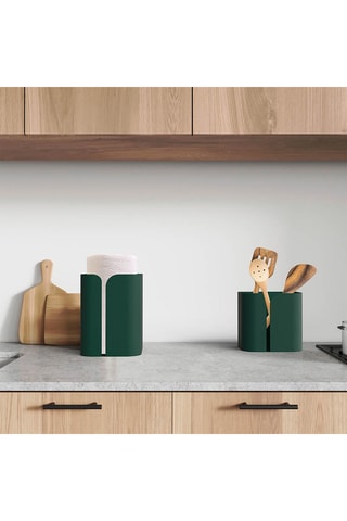 Porte rouleau essuie-tout Subtil - Vert sapin