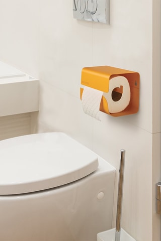 Dérouleur papier-toilette Minimali - Orange