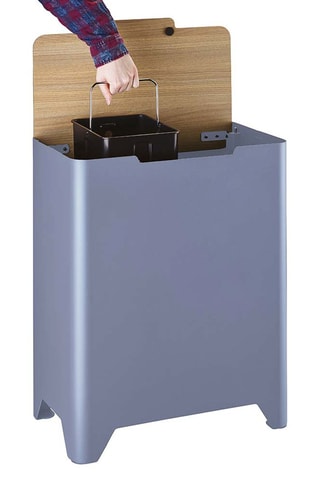 Poubelle de tri sélectif Tribak Signature - 2 x 20 l