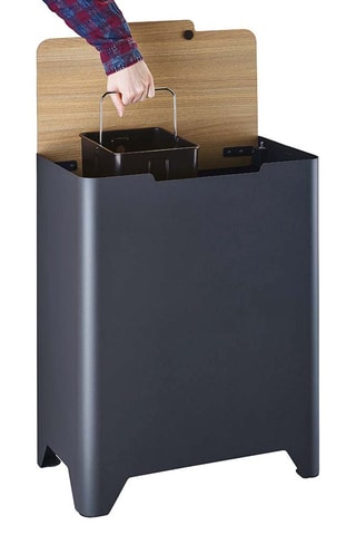 Poubelle de tri sélectif Tribak Signature - 2 x 20 l