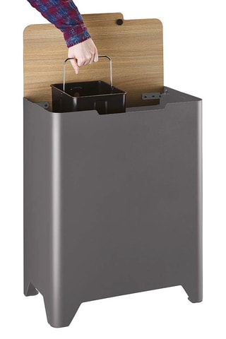 Poubelle de tri sélectif Tribak Signature - 2 x 20 l