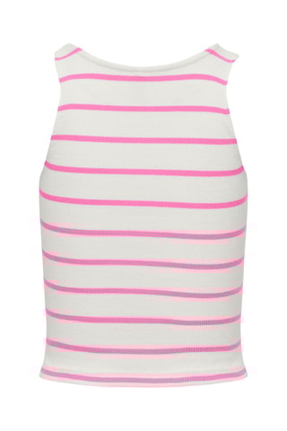 Hemd - Ecru en fuchsia- Kids Only