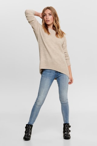 Trui Gemêleerd Beige