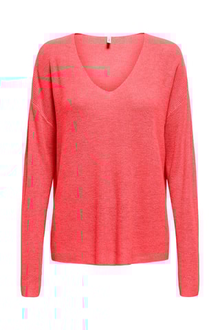 Trui regular- Donkerroze