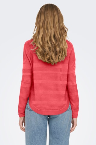 Trui regular- Donkerroze