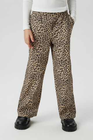 Relaxed Fit Broek - Beige - Name it Kids