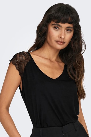 Top - Zwart