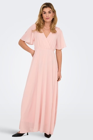 Robe longue - Rose poudré